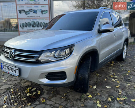 Серый Фольксваген Тигуан, объемом двигателя 1.98 л и пробегом 115 тыс. км за 12999 $, фото 1 на Automoto.ua