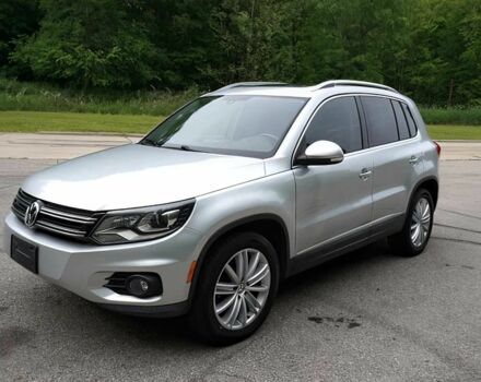 Серый Фольксваген Тигуан, объемом двигателя 2 л и пробегом 77 тыс. км за 8900 $, фото 2 на Automoto.ua