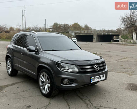 Серый Фольксваген Тигуан, объемом двигателя 2 л и пробегом 163 тыс. км за 15700 $, фото 26 на Automoto.ua