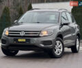 Серый Фольксваген Тигуан, объемом двигателя 2 л и пробегом 169 тыс. км за 12300 $, фото 1 на Automoto.ua
