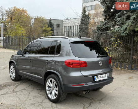 Серый Фольксваген Тигуан, объемом двигателя 2 л и пробегом 163 тыс. км за 15700 $, фото 17 на Automoto.ua