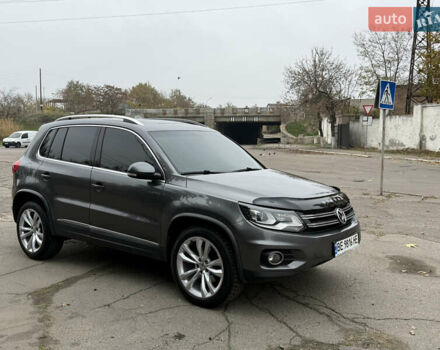 Серый Фольксваген Тигуан, объемом двигателя 2 л и пробегом 163 тыс. км за 15700 $, фото 25 на Automoto.ua