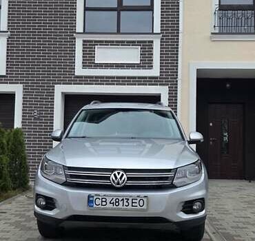 Серый Фольксваген Тигуан, объемом двигателя 1.98 л и пробегом 150 тыс. км за 14500 $, фото 1 на Automoto.ua