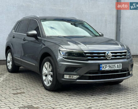 Серый Фольксваген Тигуан, объемом двигателя 2 л и пробегом 197 тыс. км за 22900 $, фото 4 на Automoto.ua