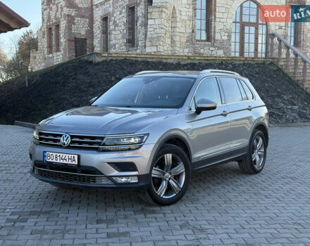 Серый Фольксваген Тигуан, объемом двигателя 2 л и пробегом 224 тыс. км за 25700 $, фото 1 на Automoto.ua