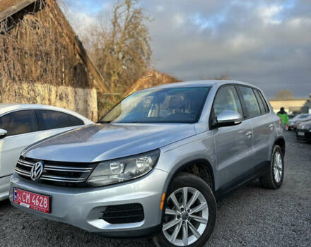 Серый Фольксваген Тигуан, объемом двигателя 2 л и пробегом 104 тыс. км за 13200 $, фото 1 на Automoto.ua