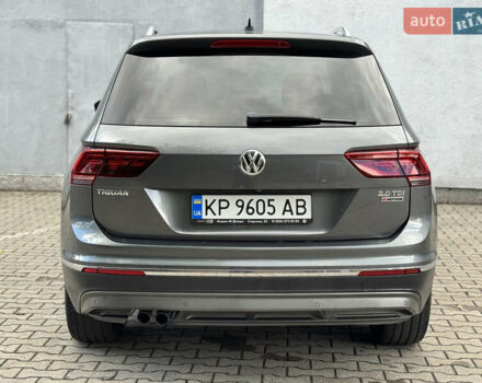 Серый Фольксваген Тигуан, объемом двигателя 2 л и пробегом 197 тыс. км за 22900 $, фото 7 на Automoto.ua