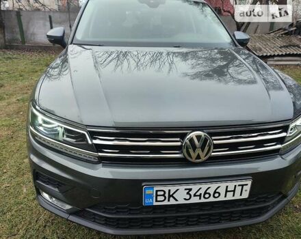 Серый Фольксваген Тигуан, объемом двигателя 2 л и пробегом 194 тыс. км за 25000 $, фото 4 на Automoto.ua