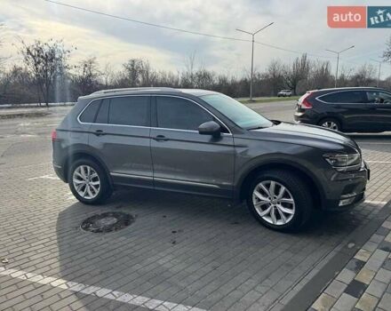 Серый Фольксваген Тигуан, объемом двигателя 2 л и пробегом 197 тыс. км за 22900 $, фото 4 на Automoto.ua