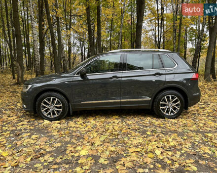 Серый Фольксваген Тигуан, объемом двигателя 1.98 л и пробегом 265 тыс. км за 20999 $, фото 1 на Automoto.ua