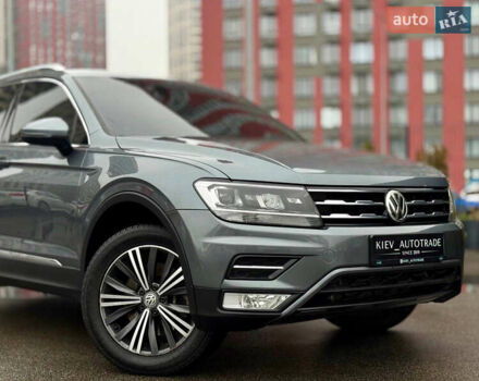 Серый Фольксваген Тигуан, объемом двигателя 2 л и пробегом 155 тыс. км за 18500 $, фото 4 на Automoto.ua