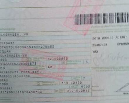 Серый Фольксваген Тигуан, объемом двигателя 2 л и пробегом 168 тыс. км за 26300 $, фото 19 на Automoto.ua