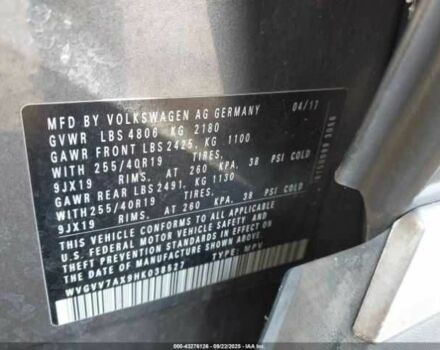 Серый Фольксваген Тигуан, объемом двигателя 2 л и пробегом 55 тыс. км за 8000 $, фото 8 на Automoto.ua