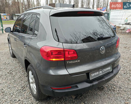 Серый Фольксваген Тигуан, объемом двигателя 1.98 л и пробегом 207 тыс. км за 13200 $, фото 7 на Automoto.ua
