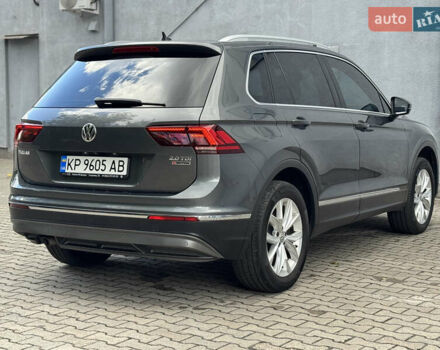 Серый Фольксваген Тигуан, объемом двигателя 2 л и пробегом 197 тыс. км за 22900 $, фото 6 на Automoto.ua