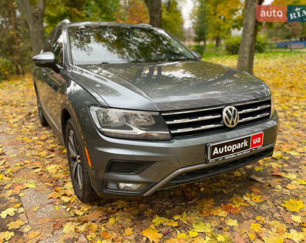 Серый Фольксваген Тигуан, объемом двигателя 2 л и пробегом 205 тыс. км за 16940 $, фото 4 на Automoto.ua