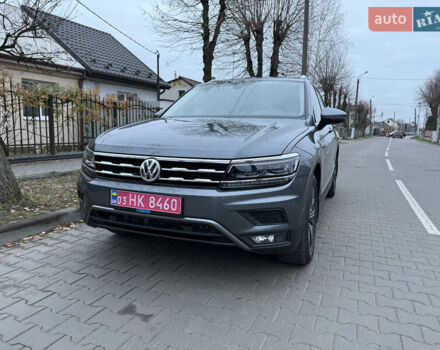 Серый Фольксваген Тигуан, объемом двигателя 2 л и пробегом 169 тыс. км за 21500 $, фото 2 на Automoto.ua