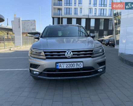 Серый Фольксваген Тигуан, объемом двигателя 1.98 л и пробегом 295 тыс. км за 19500 $, фото 4 на Automoto.ua