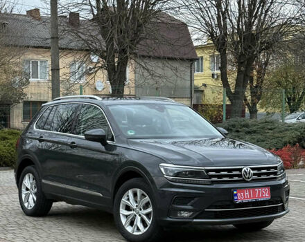 Серый Фольксваген Тигуан, объемом двигателя 2 л и пробегом 143 тыс. км за 29500 $, фото 3 на Automoto.ua