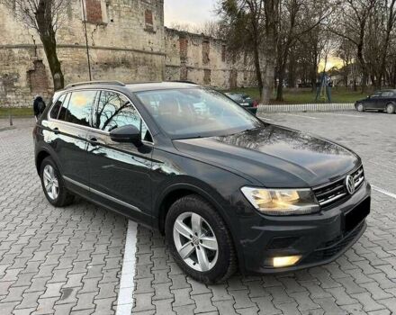 Серый Фольксваген Тигуан, объемом двигателя 2 л и пробегом 212 тыс. км за 15900 $, фото 2 на Automoto.ua