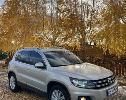 Серый Фольксваген Тигуан, объемом двигателя 2 л и пробегом 220 тыс. км за 10300 $, фото 1 на Automoto.ua