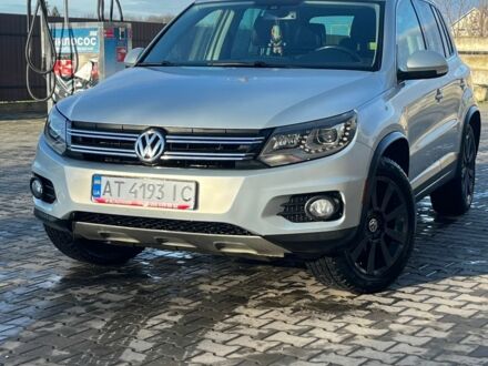 Серый Фольксваген Тигуан, объемом двигателя 2 л и пробегом 175 тыс. км за 13500 $, фото 1 на Automoto.ua