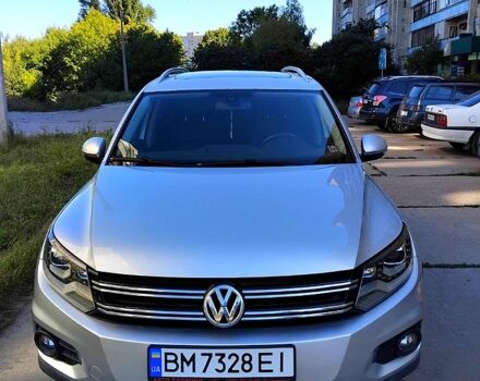 Сірий Фольксваген Тігуан, об'ємом двигуна 2 л та пробігом 92 тис. км за 11200 $, фото 1 на Automoto.ua