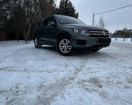 Серый Фольксваген Тигуан, объемом двигателя 1.98 л и пробегом 160 тыс. км за 9199 $, фото 1 на Automoto.ua