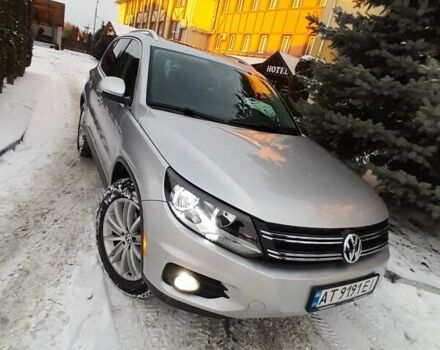 Серый Фольксваген Тигуан, объемом двигателя 1.98 л и пробегом 215 тыс. км за 12900 $, фото 1 на Automoto.ua