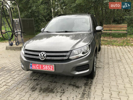 Фольксваген Тигуан 2016 в Трускавце на Automoto.ua Серый Фольксваген Тигуан, объемом двигателя 2 л и пробегом 227 тыс. км за 9600 $, фото 1 на Automoto.ua