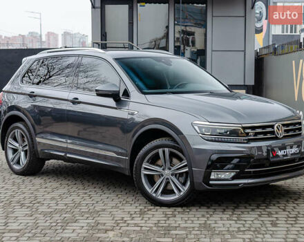 Сірий Фольксваген Тігуан, об'ємом двигуна 1.98 л та пробігом 124 тис. км за 25700 $, фото 1 на Automoto.ua