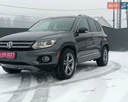 Серый Фольксваген Тигуан, объемом двигателя 1.98 л и пробегом 208 тыс. км за 13500 $, фото 1 на Automoto.ua