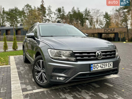 Серый Фольксваген Тигуан, объемом двигателя 1.98 л и пробегом 73 тыс. км за 22699 $, фото 1 на Automoto.ua