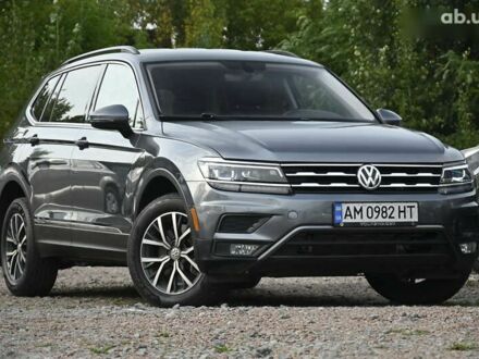Серый Фольксваген Тигуан, объемом двигателя 2 л и пробегом 63 тыс. км за 19950 $, фото 1 на Automoto.ua