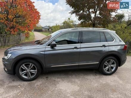 Серый Фольксваген Тигуан, объемом двигателя 1.98 л и пробегом 164 тыс. км за 25500 $, фото 1 на Automoto.ua