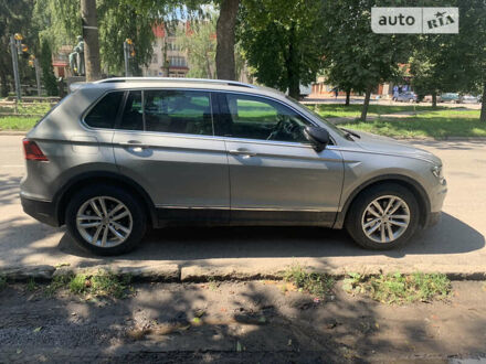 Фольксваген Тігуан 2019 у Ромнах на Automoto.ua Сірий Фольксваген Тігуан, об'ємом двигуна 2 л та пробігом 1 тис. км за 35500 $, фото 1 на Automoto.ua