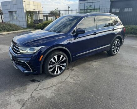 Синий Фольксваген Тигуан, объемом двигателя 2 л и пробегом 118 тыс. км за 28500 $, фото 1 на Automoto.ua