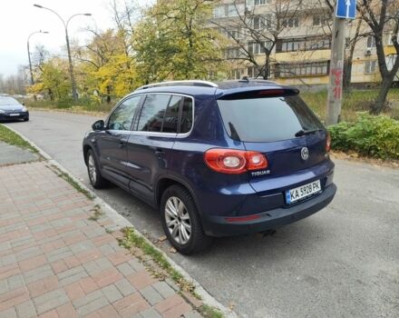 Синий Фольксваген Тигуан, объемом двигателя 2 л и пробегом 265 тыс. км за 8300 $, фото 1 на Automoto.ua