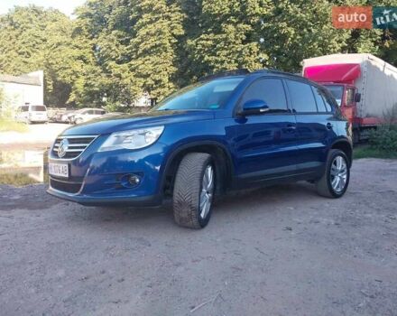 Синий Фольксваген Тигуан, объемом двигателя 2 л и пробегом 153 тыс. км за 10999 $, фото 19 на Automoto.ua