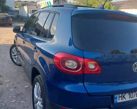 Синий Фольксваген Тигуан, объемом двигателя 2 л и пробегом 153 тыс. км за 10999 $, фото 4 на Automoto.ua