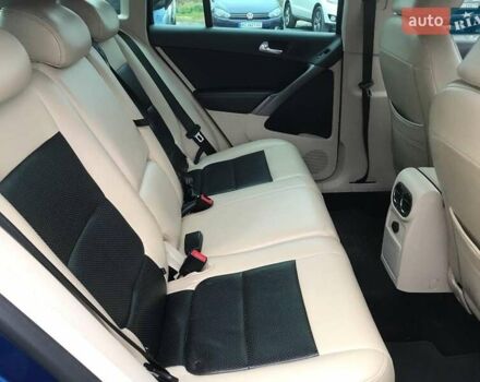 Синий Фольксваген Тигуан, объемом двигателя 2 л и пробегом 180 тыс. км за 9990 $, фото 13 на Automoto.ua