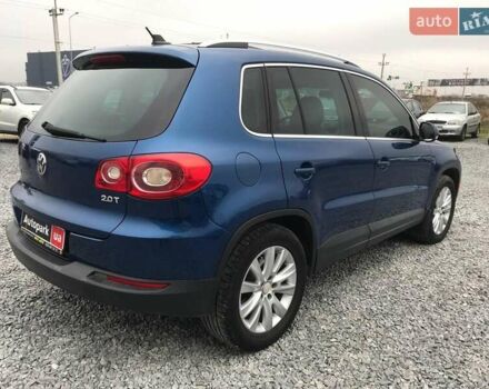 Синий Фольксваген Тигуан, объемом двигателя 2 л и пробегом 180 тыс. км за 9990 $, фото 6 на Automoto.ua