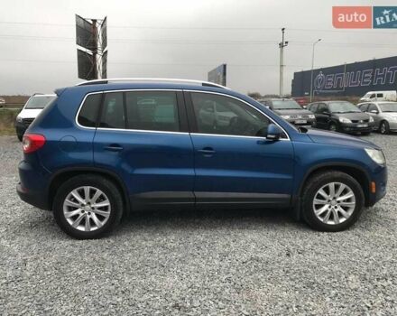 Синий Фольксваген Тигуан, объемом двигателя 2 л и пробегом 180 тыс. км за 9990 $, фото 4 на Automoto.ua