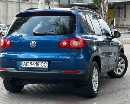 Синий Фольксваген Тигуан, объемом двигателя 1.4 л и пробегом 184 тыс. км за 7600 $, фото 2 на Automoto.ua