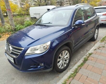 Синий Фольксваген Тигуан, объемом двигателя 2 л и пробегом 265 тыс. км за 8300 $, фото 4 на Automoto.ua