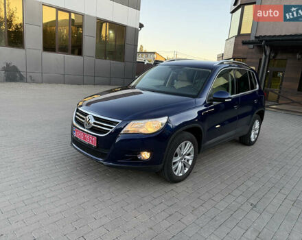 Синій Фольксваген Тігуан, об'ємом двигуна 2 л та пробігом 158 тис. км за 10999 $, фото 15 на Automoto.ua