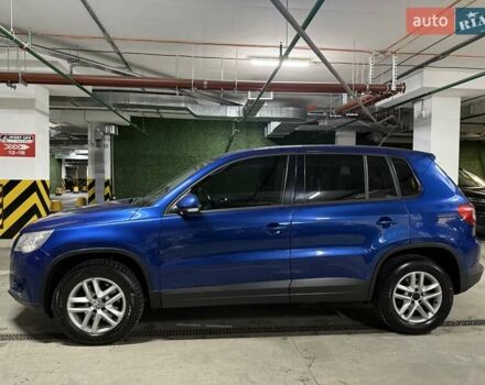 Синий Фольксваген Тигуан, объемом двигателя 2.01 л и пробегом 252 тыс. км за 8900 $, фото 5 на Automoto.ua