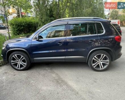Синий Фольксваген Тигуан, объемом двигателя 1.98 л и пробегом 201 тыс. км за 11799 $, фото 6 на Automoto.ua