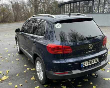 Синий Фольксваген Тигуан, объемом двигателя 1.98 л и пробегом 211 тыс. км за 16000 $, фото 5 на Automoto.ua
