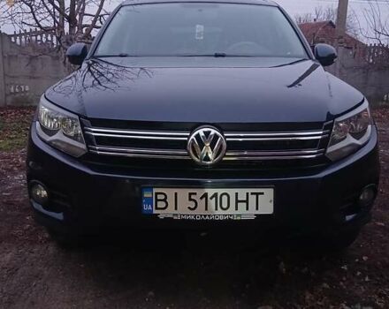 Синій Фольксваген Тігуан, об'ємом двигуна 1.98 л та пробігом 147 тис. км за 11200 $, фото 1 на Automoto.ua